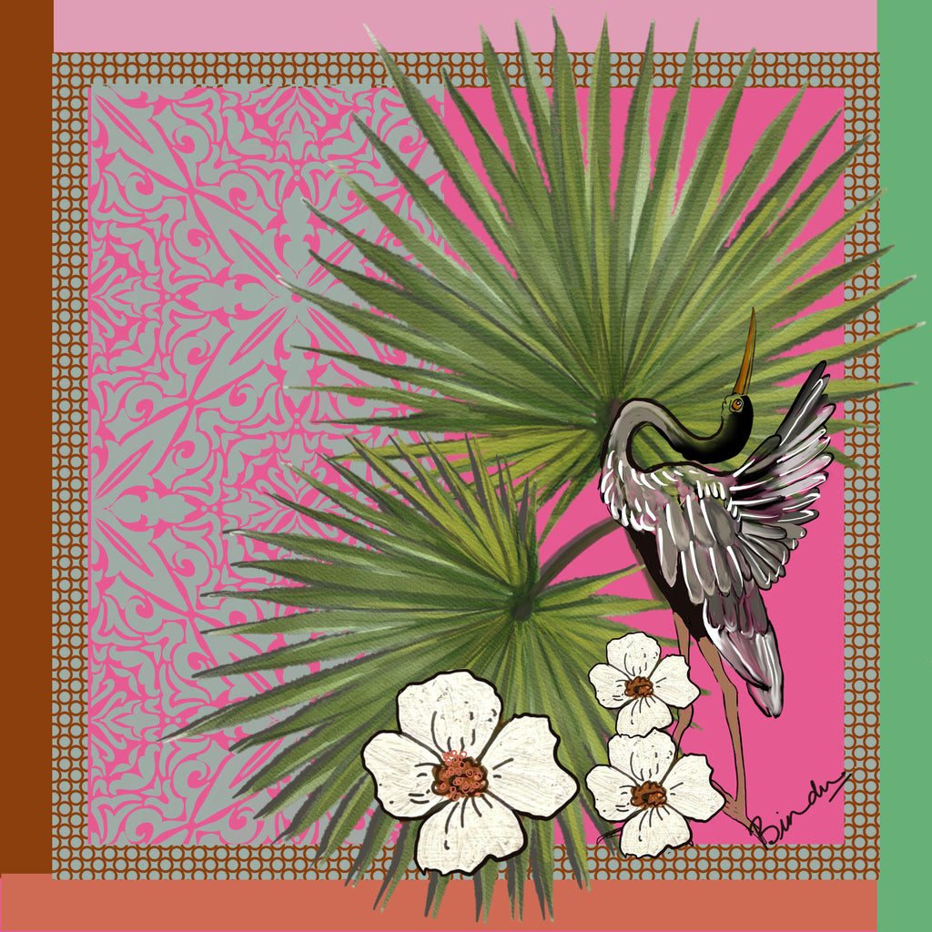 Blush Heron