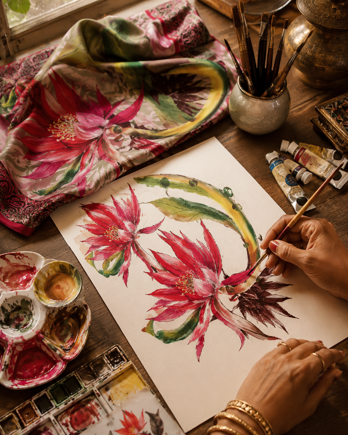 Crimson Protea