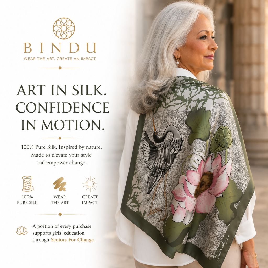 Lotus and Heron Reverie
