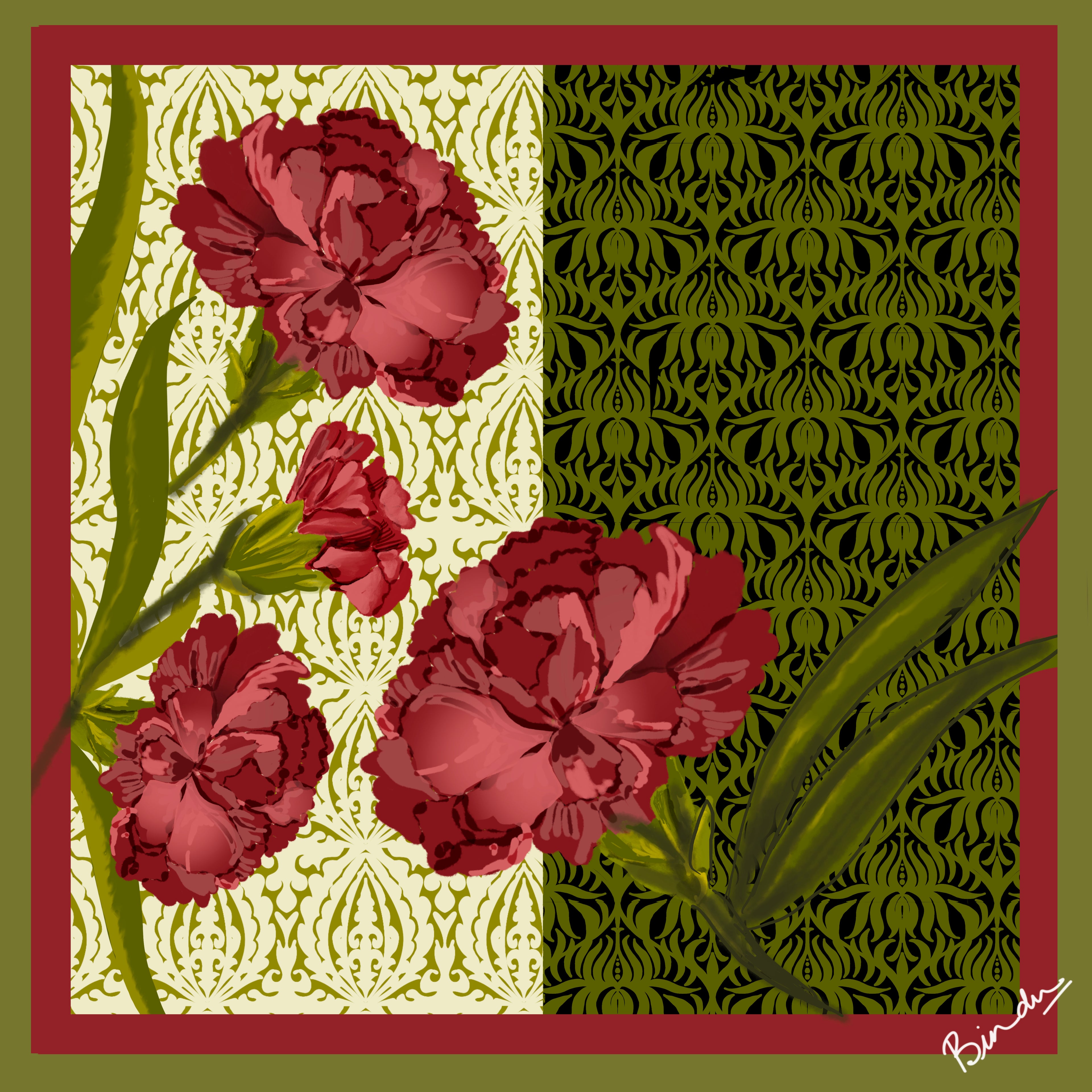 Red Carnations